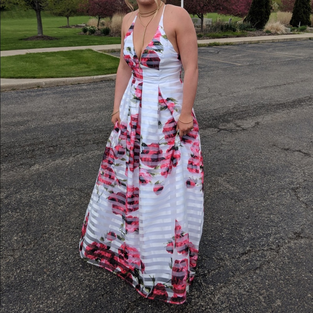 Selling my prom dress. Worn it once. Size is 7/8.